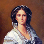 Portrait of Empress Maria Alexandra - Franz Winterhalter - part 1